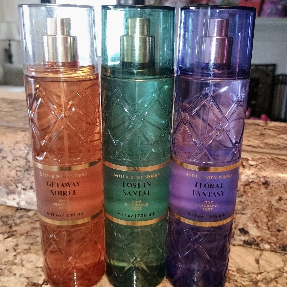 Bath & Body Works three-piece set fine fragrance mist.  Three Piece Set New - Picture 2 of 5